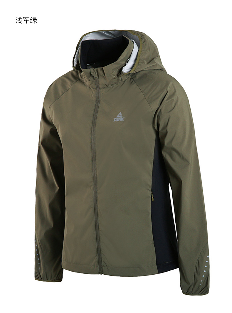 女子梭织风衣f281008