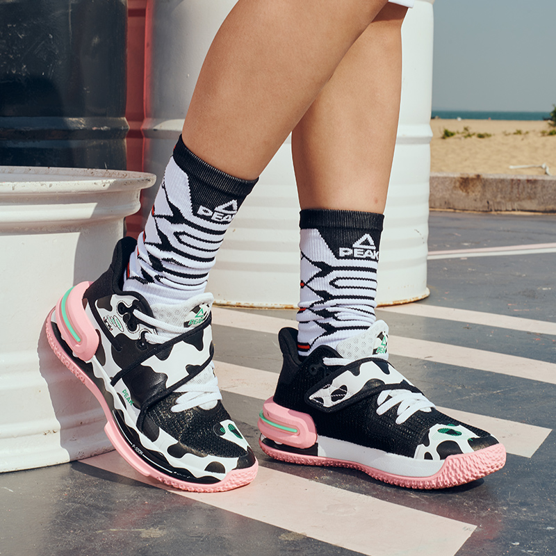 【态极闪现2代奶牛配色】男子篮球比赛鞋 e11957a